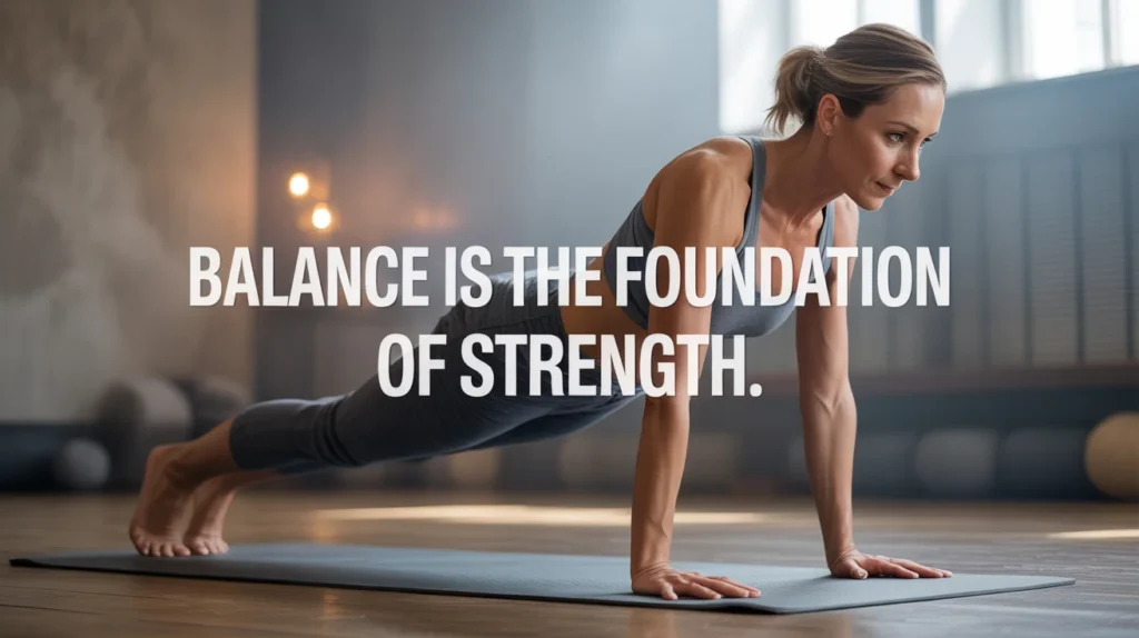 Balance is the foundation of strength.