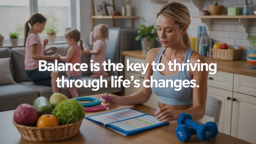 Balance is the key to thriving through life’s changes.