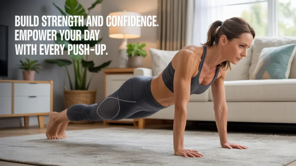 Build Strength and Confidence. Empower Your Day with Every Push-Up.