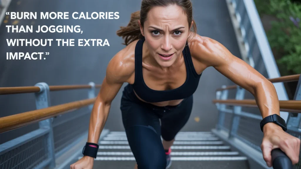 Burn more calories than jogging, without the extra impact.