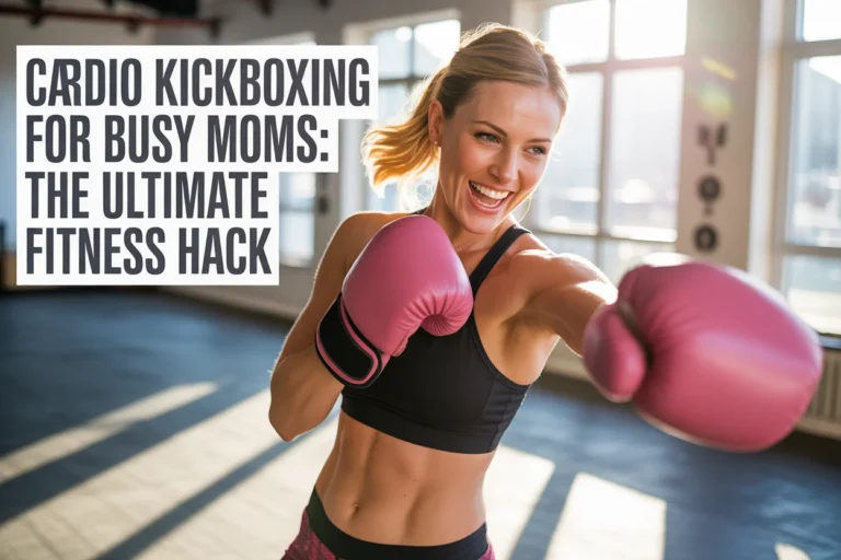 Cardio Kickboxing for Busy Moms The Ultimate Fitness Hack