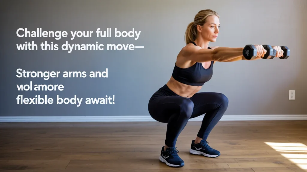 Challenge your full body with this dynamic move—stronger arms and a more flexible body await!