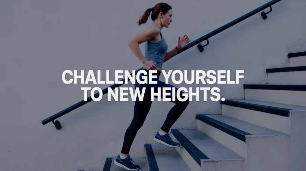 Challenge yourself to new heights.