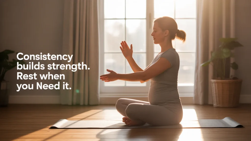 Consistency Builds Strength. Rest When You Need It.