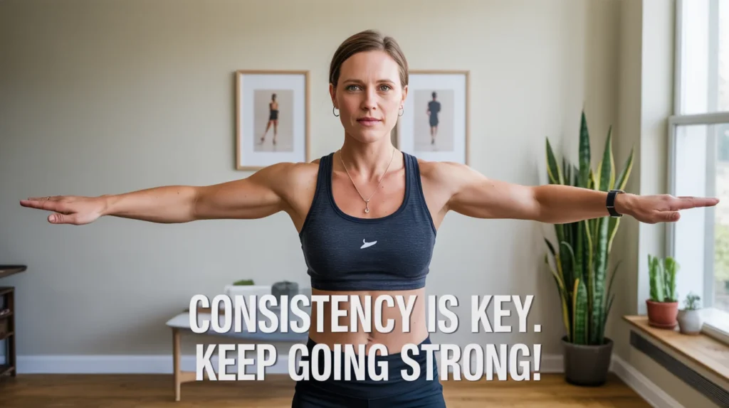 Consistency is Key. Keep Going Strong!