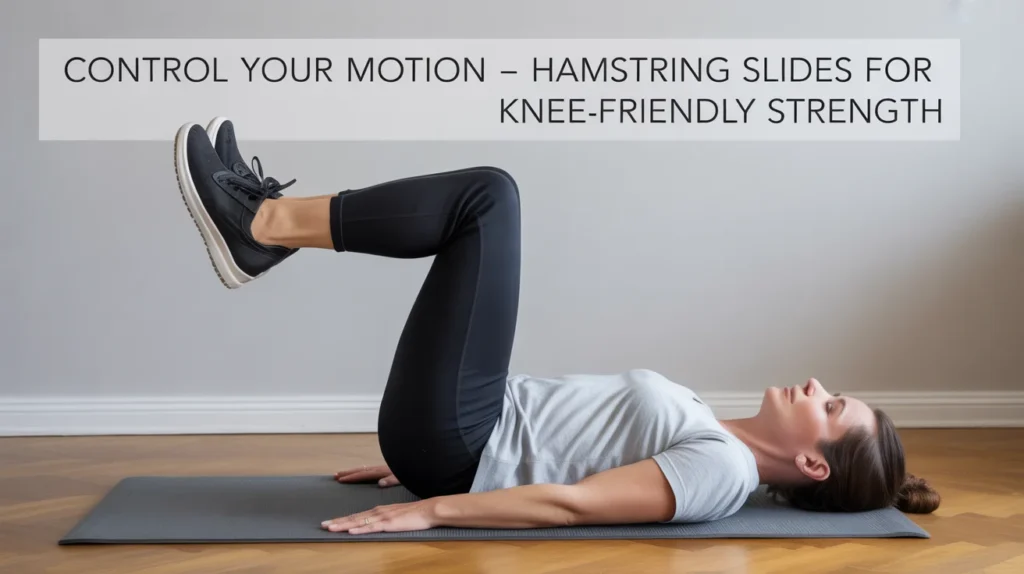 Control Your Motion – Hamstring Slides for Knee-Friendly Strength.