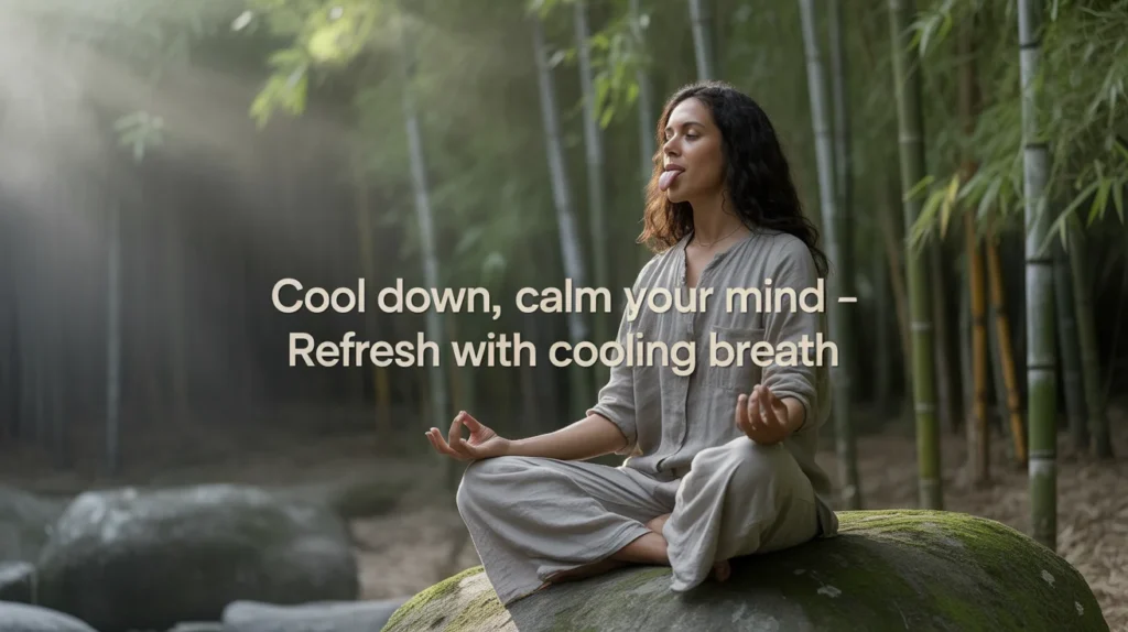 Cool Down, Calm Your Mind – Refresh with Cooling Breath.