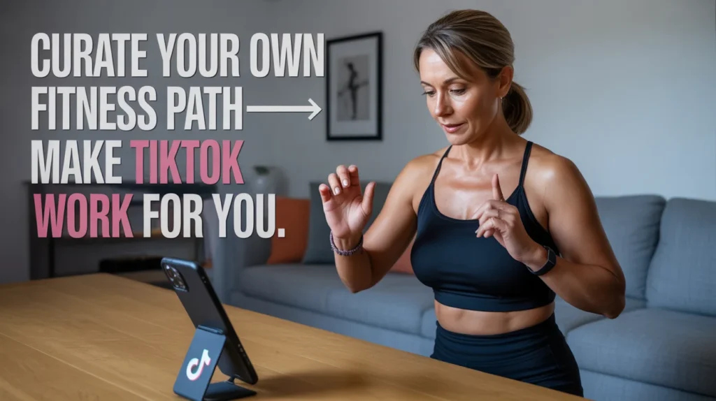 Curate your own fitness path—make TikTok work for you.