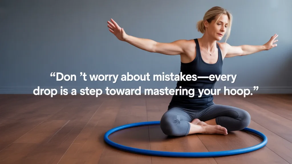 Don’t worry about mistakes—every drop is a step toward mastering your hoop.