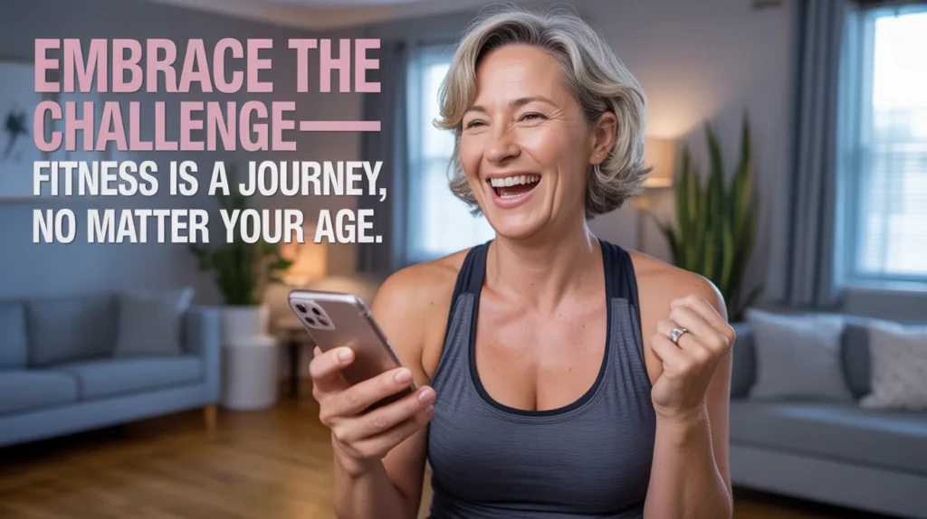 Embrace the challenge—fitness is a journey, no matter your age.