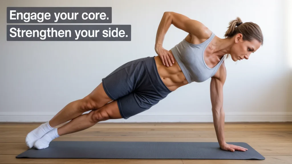 Engage Your Core. Strengthen Your Side.