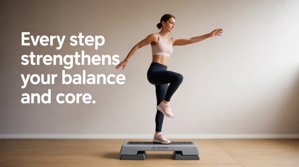Every Step Strengthens Your Balance and Core.