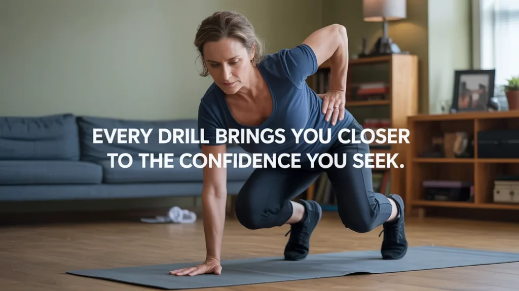 “Every drill brings you closer to the confidence you seek.