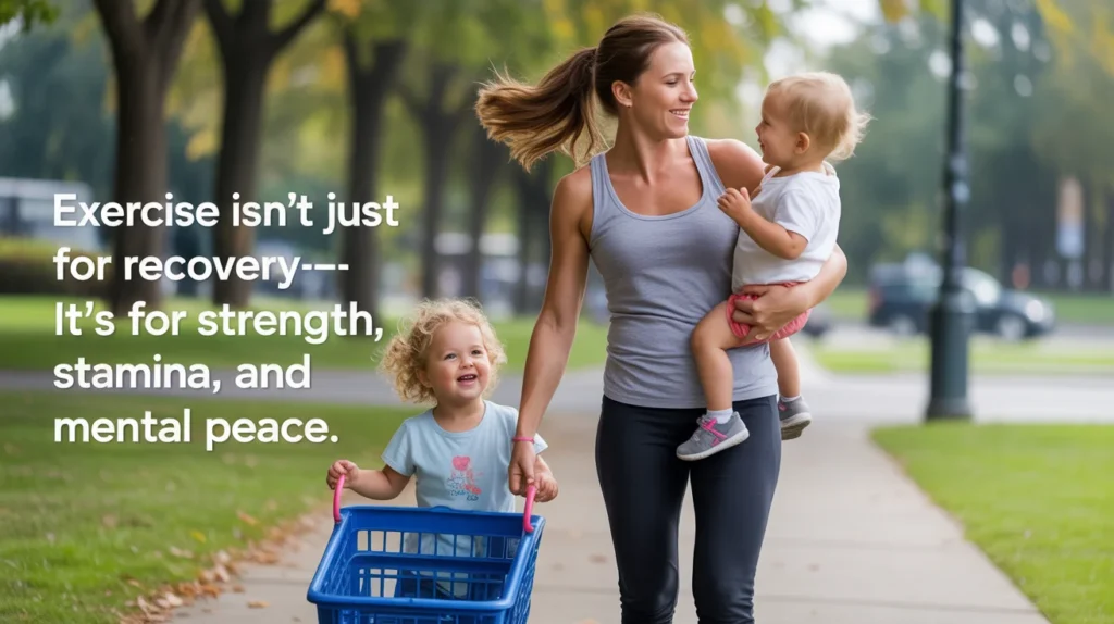 Exercise isn’t just for recovery—it's for strength, stamina, and mental peace.