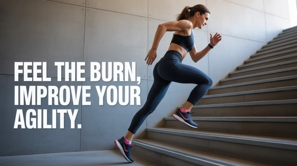 Feel the burn, improve your agility.