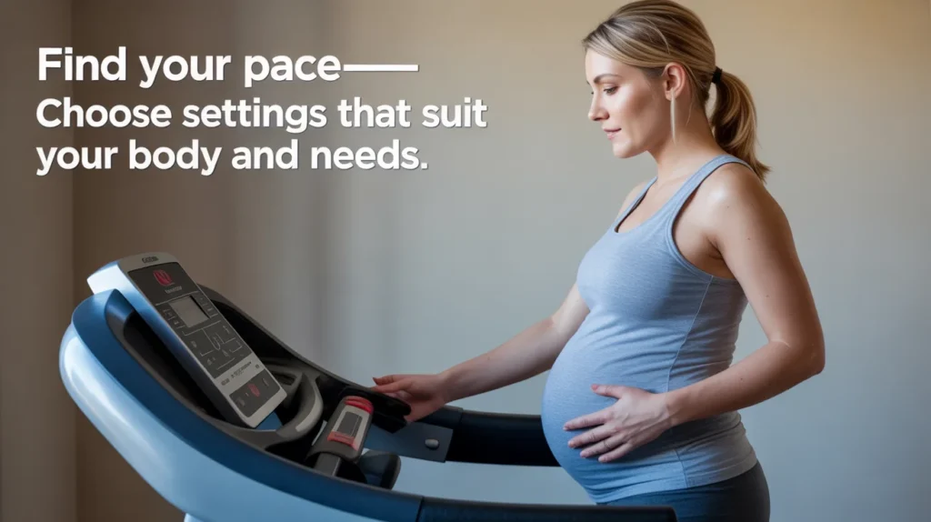 Find your pace—choose settings that suit your body and needs.
