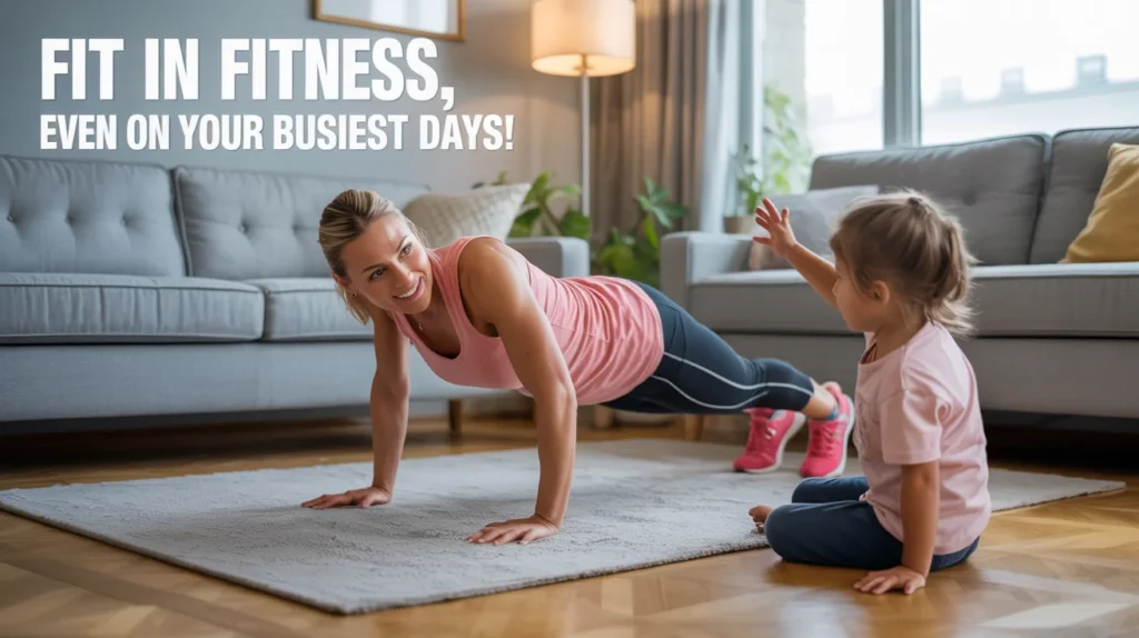 Fit in Fitness, Even on Your Busiest Days!