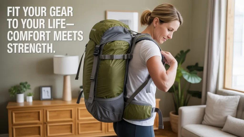 Fit your gear to your life—comfort meets strength.