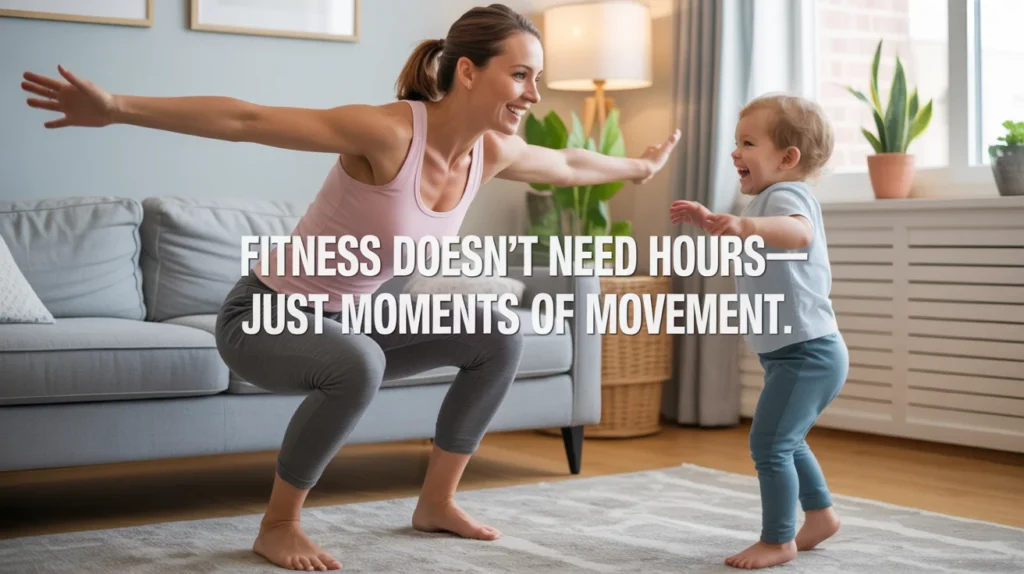 Fitness doesn’t need hours—just moments of movement.