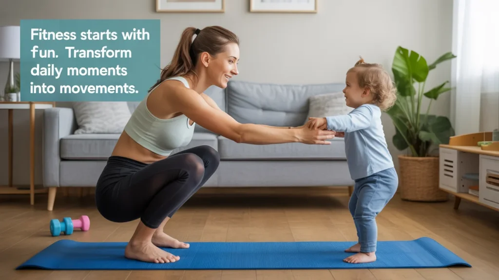 Fitness starts with fun. Transform daily moments into movements.