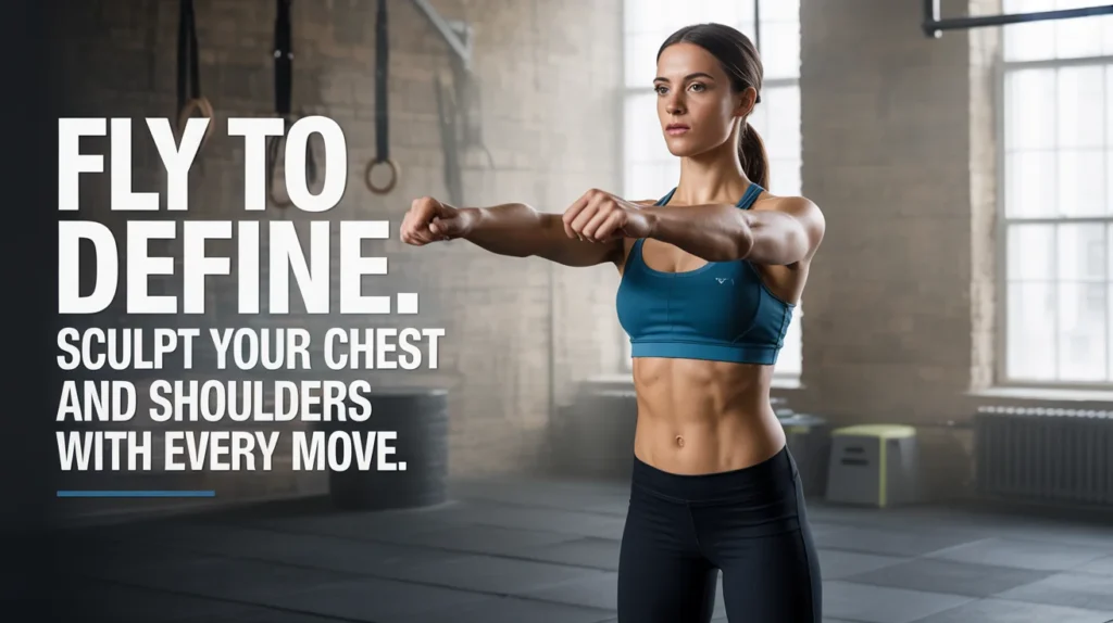 Fly to define. Sculpt your chest and shoulders with every move.