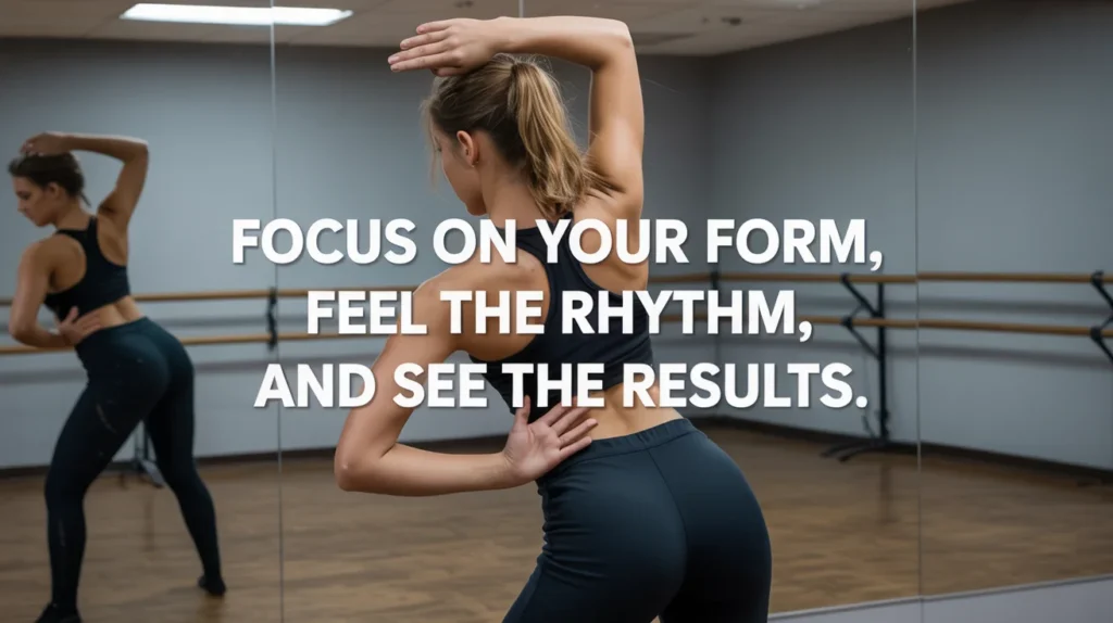 “Focus on your form, feel the rhythm, and see the results.