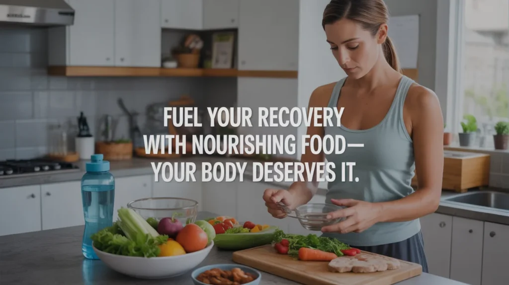 Fuel your recovery with nourishing food—your body deserves it.