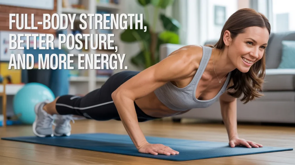 Full-Body Strength, Better Posture, and More Energy.