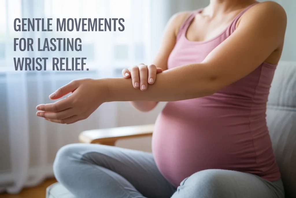 Gentle movements for lasting wrist relief.