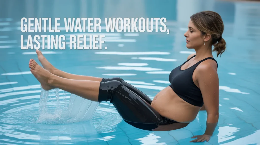 Gentle water workouts, lasting relief.