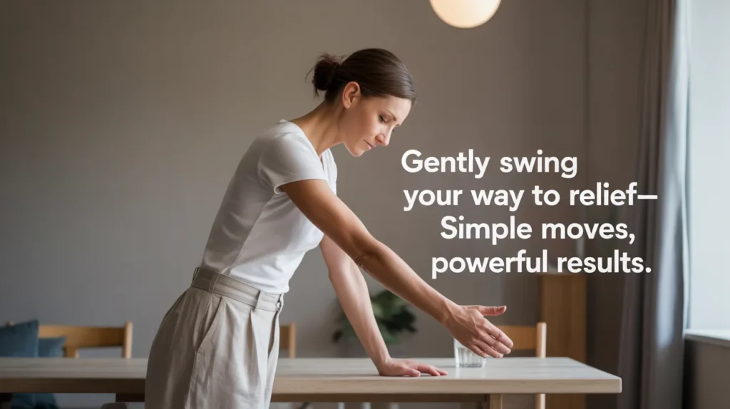 Gently swing your way to relief—simple moves, powerful results.