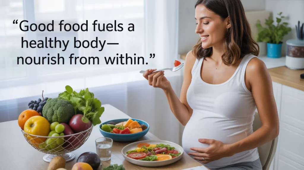 Good food fuels a healthy body—nourish from within.