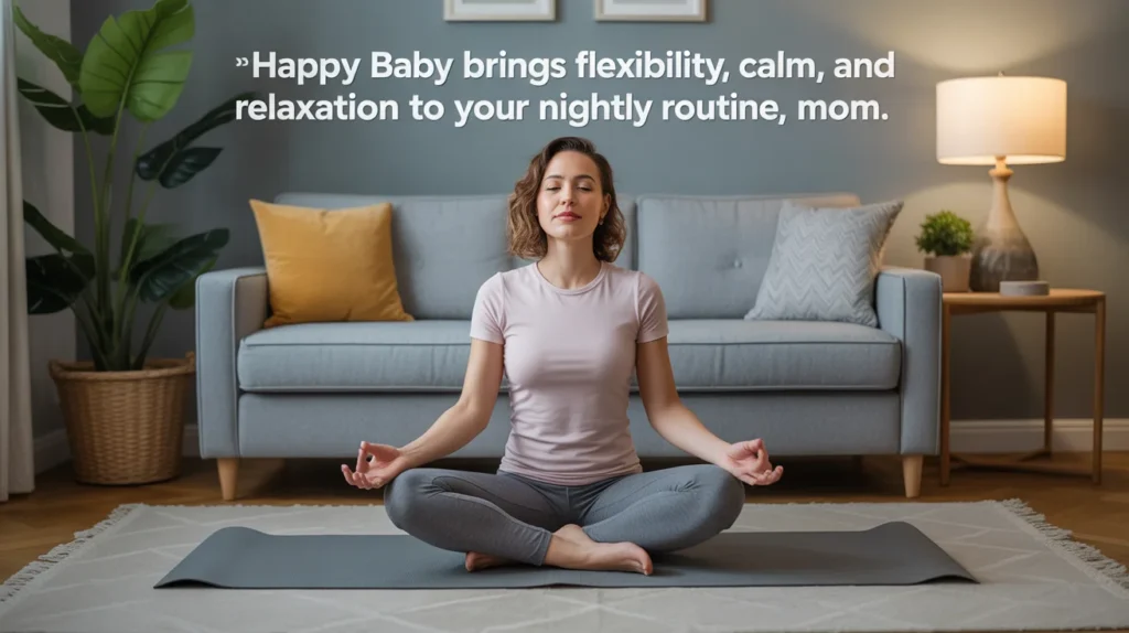 Happy Baby brings flexibility, calm, and relaxation to your nightly routine, mom.