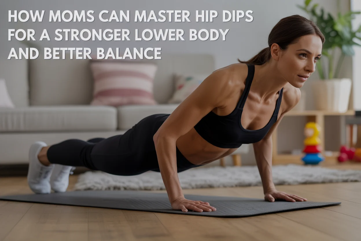 How Moms Can Master Hip Dips for a Stronger Lower Body and Better Balance