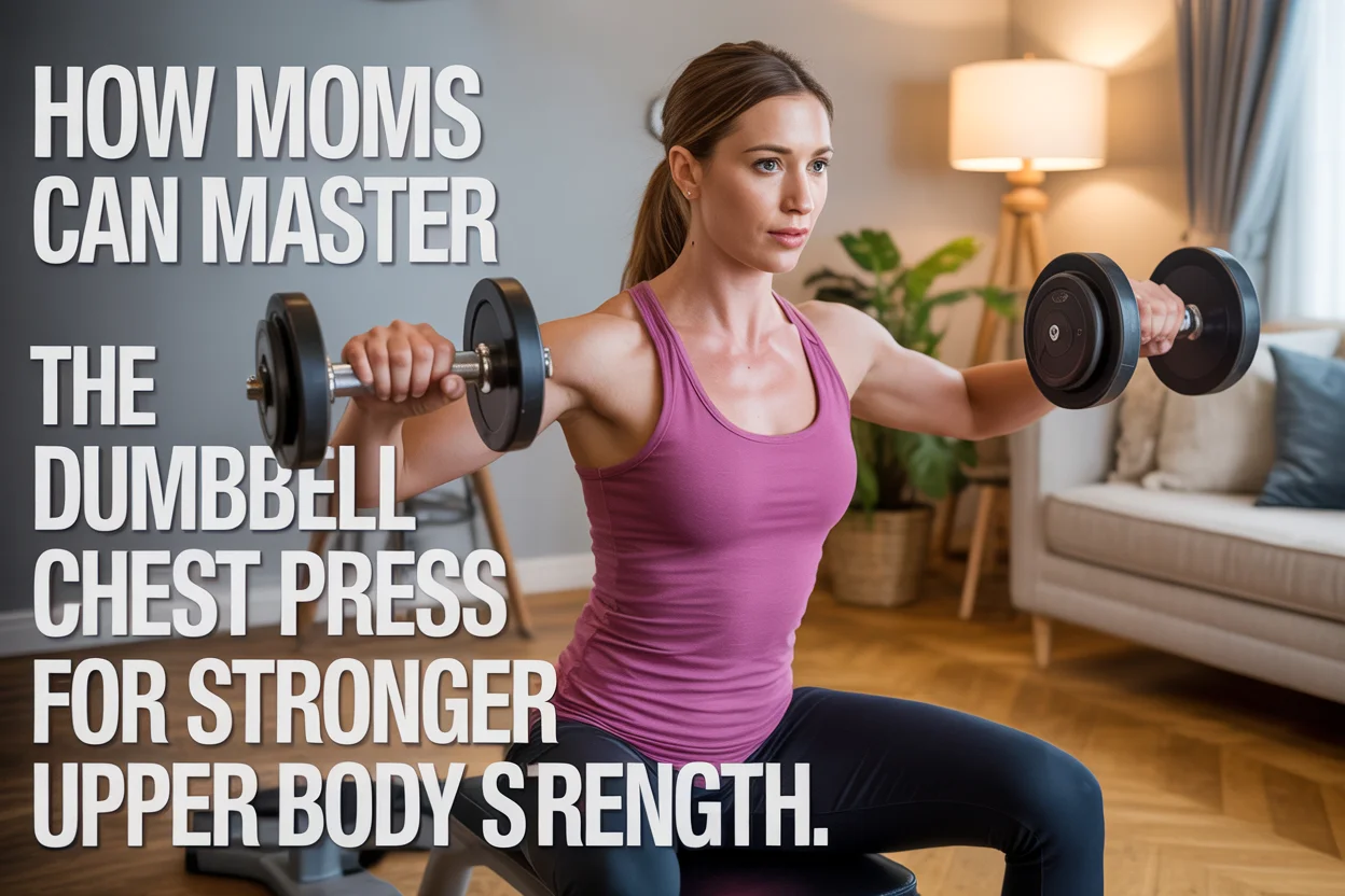 How Moms Can Master the Dumbbell Chest Press for Stronger Upper Body Strength