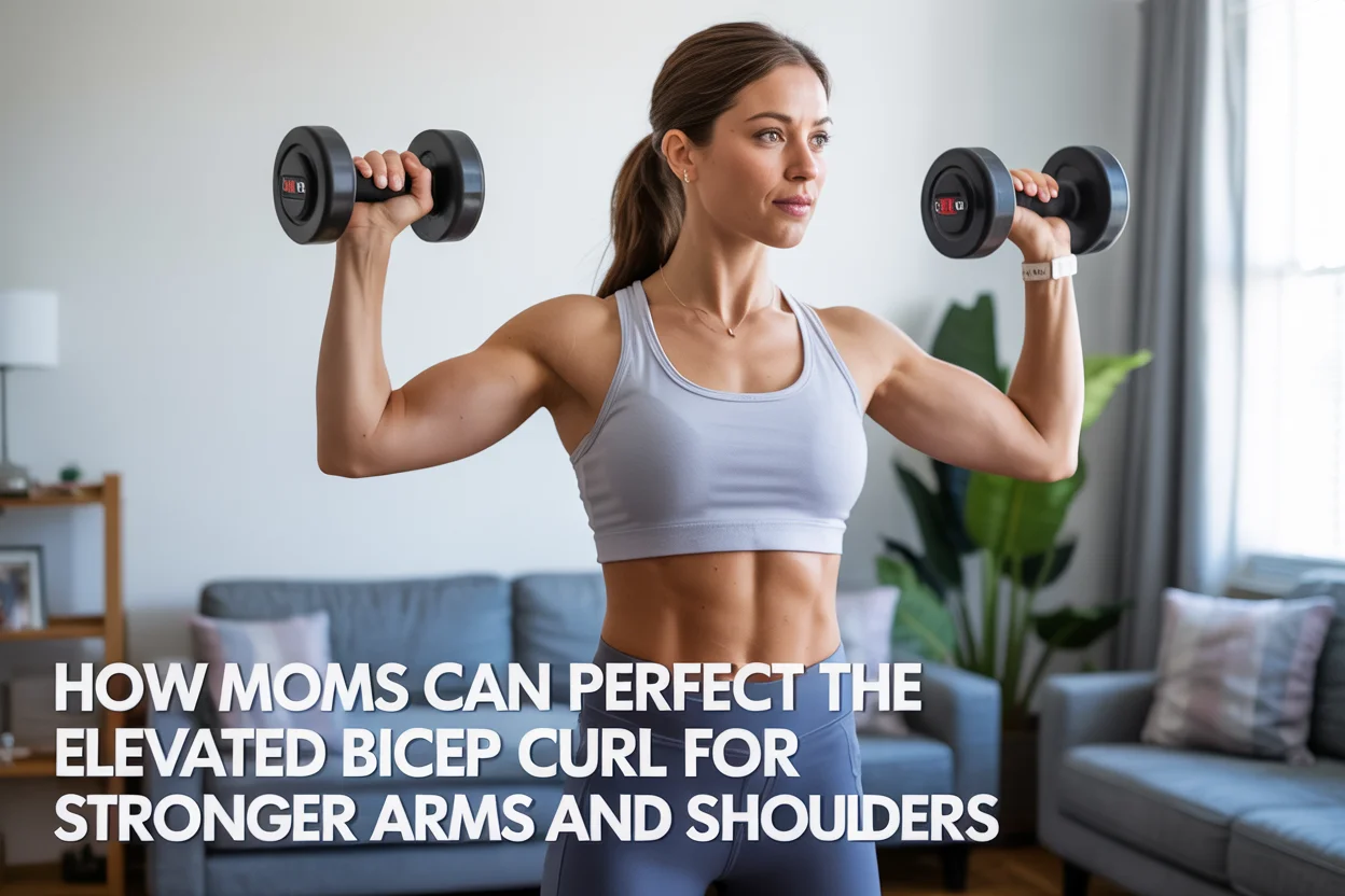 How Moms Can Perfect the Elevated Bicep Curl for Stronger Arms and Shoulders