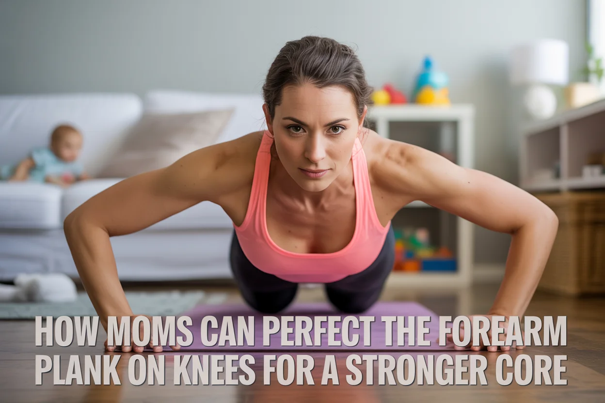 How Moms Can Perfect the Forearm Plank on Knees for a Stronger Core