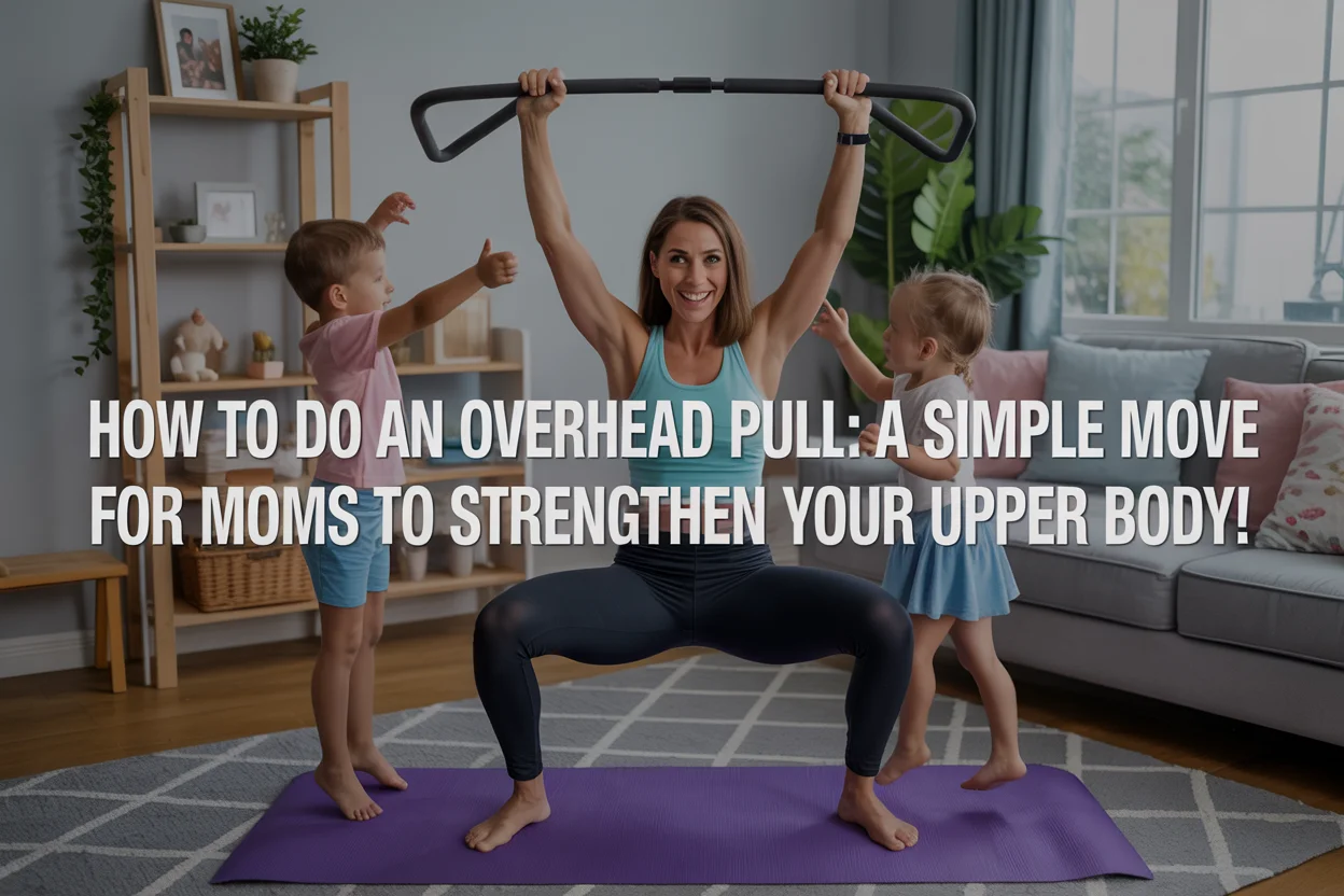How to Do an Overhead Pull A Simple Move for Moms to Strengthen Your Upper Body!