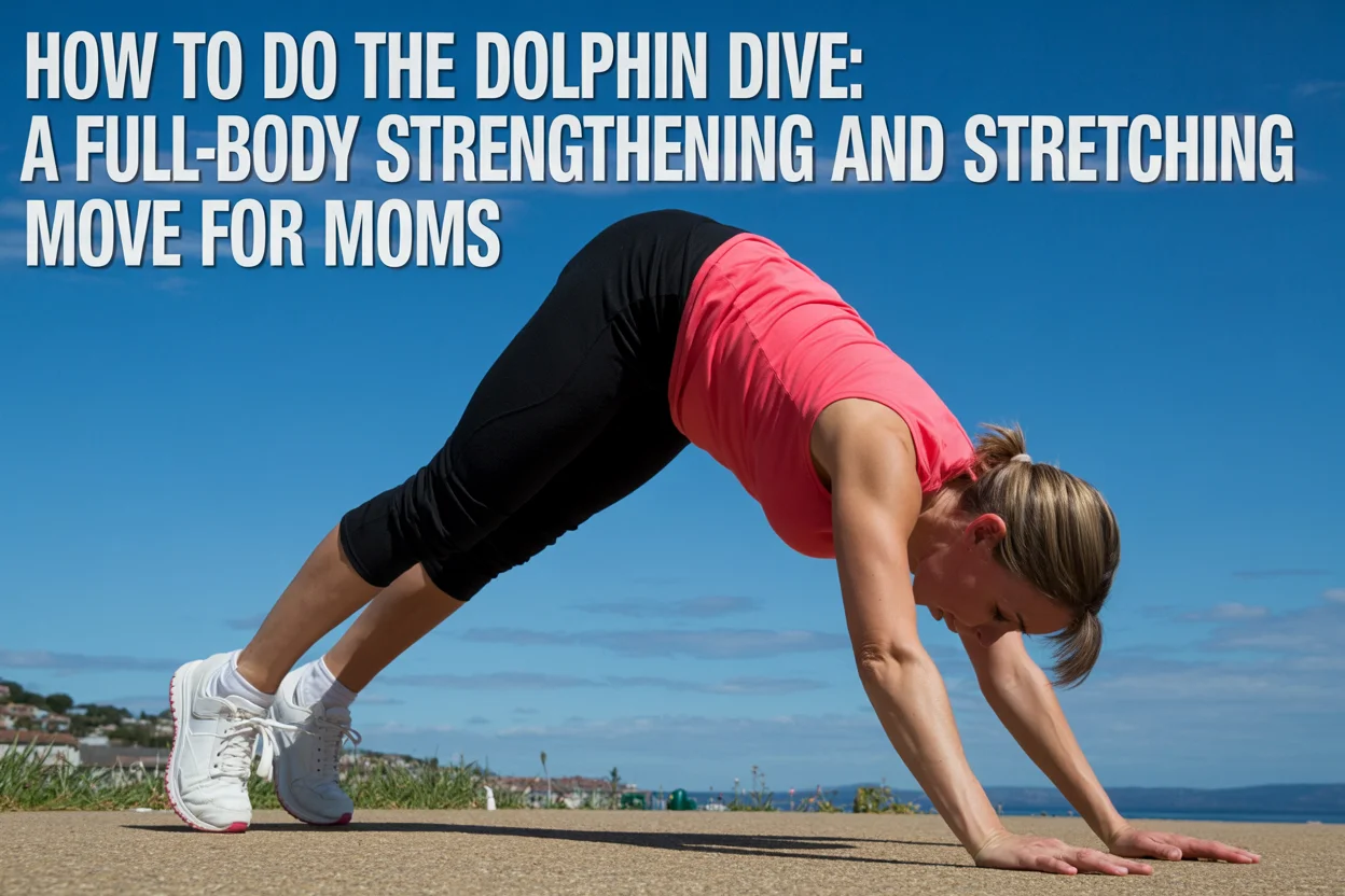 How to Do the Dolphin Dive A Full-Body Strengthening and Stretching Move for Moms
