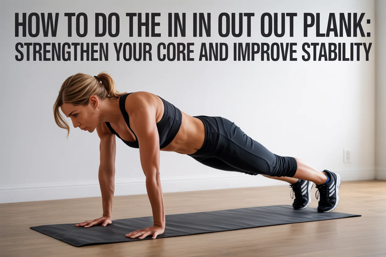 How to Do the In In Out Out Plank Strengthen Your Core and Improve Stability