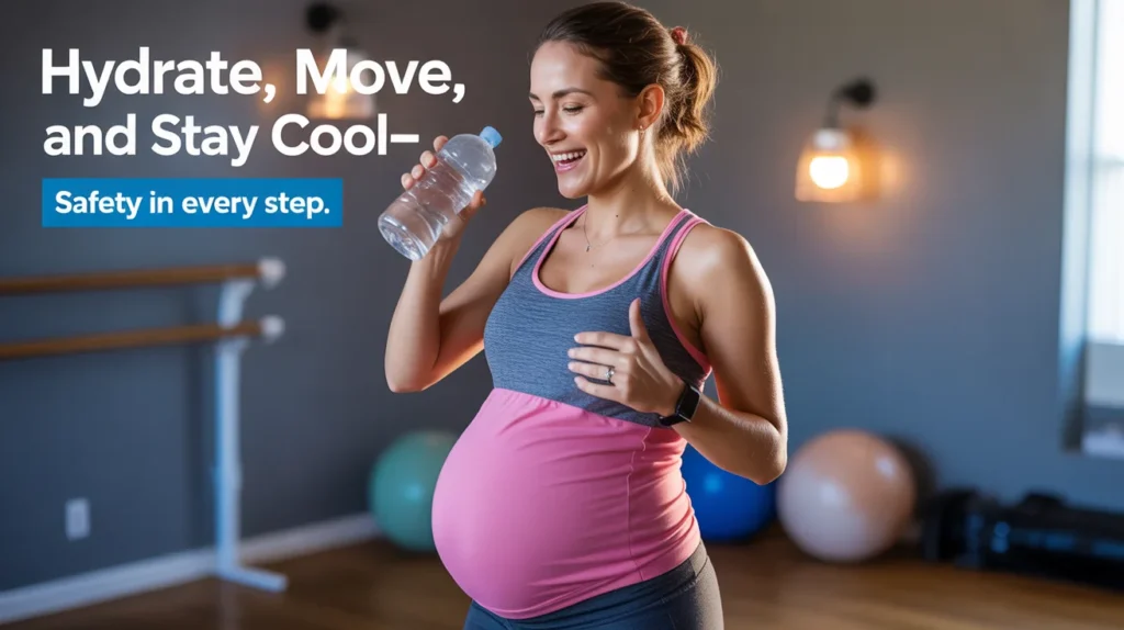 Hydrate, move, and stay cool—safety in every step.