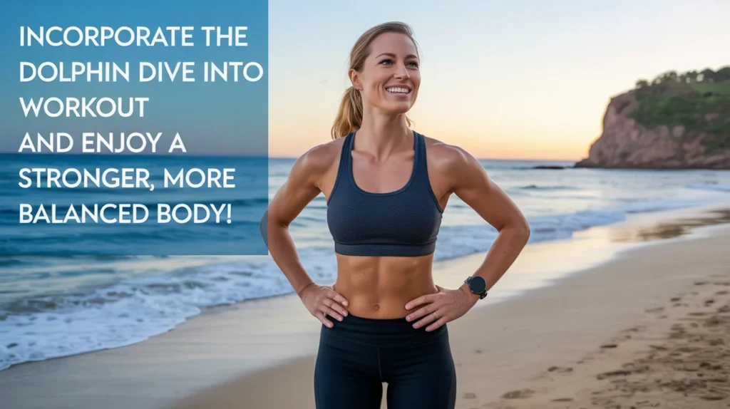 Incorporate the Dolphin Dive into your workout and enjoy a stronger, more balanced body