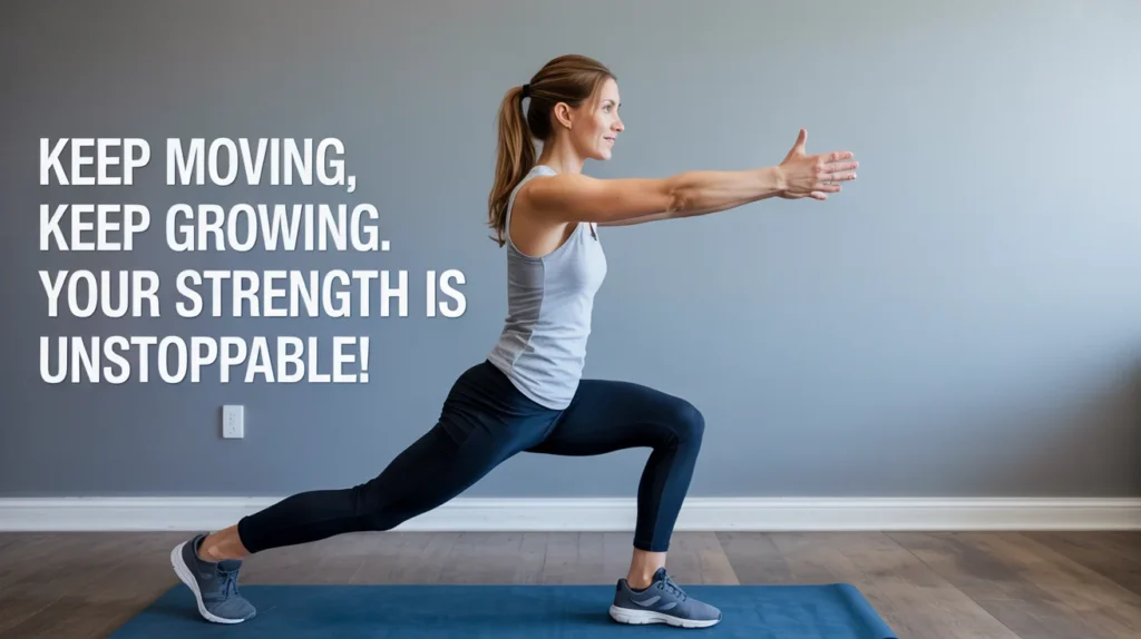 Keep Moving, Keep Growing. Your Strength is Unstoppable!