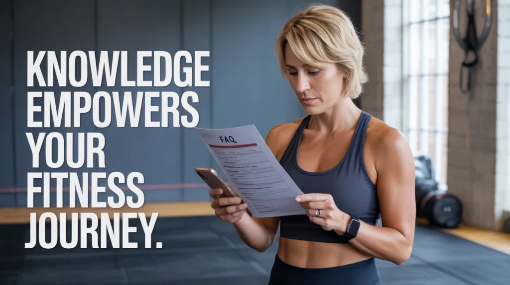 Knowledge empowers your fitness journey.