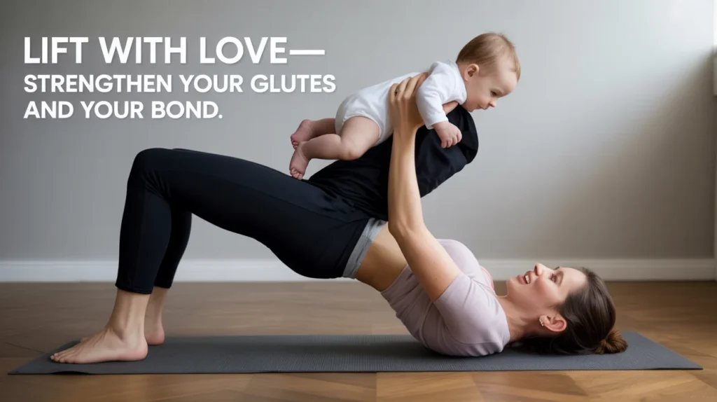 Lift with love—strengthen your glutes and your bond.