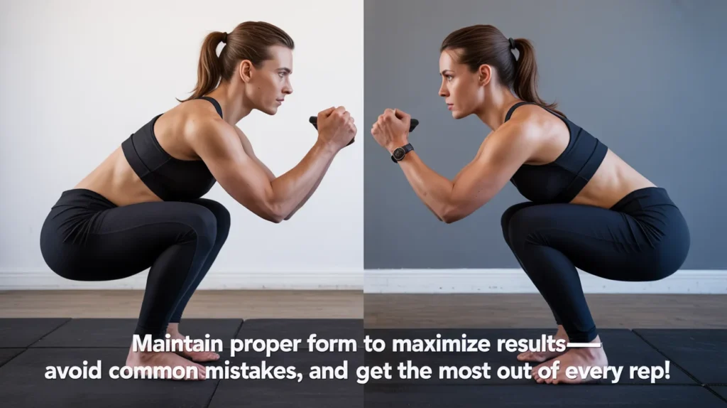Maintain proper form to maximize results—avoid common mistakes and get the most out of every rep!