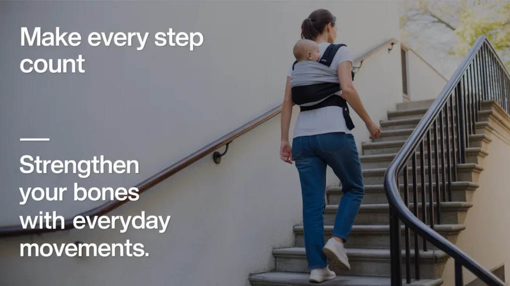 Make Every Step Count – Strengthen Your Bones with Everyday Movements.