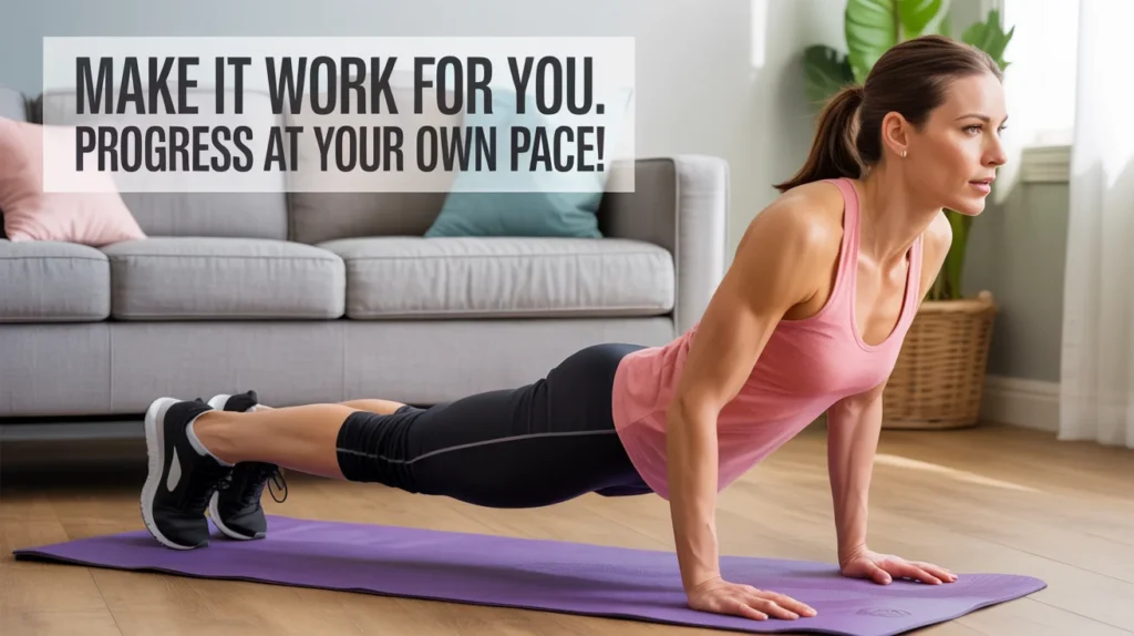 Make It Work for You. Progress at Your Own Pace