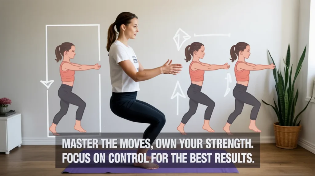 Master the moves, own your strength. Focus on control for the best results.