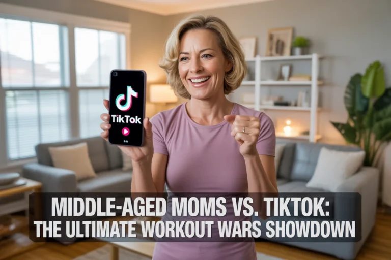Middle-Aged Moms vs. TikTok The Ultimate Workout Wars Showdown